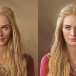 imagesize:2160×3840 Game of Thrones Red Woman – Unveiled